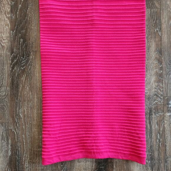 Retrofete Kylie Bandage Knit Dress Dragon Fruit Pink Size Large NWT Sleeveless - Picture 6 of 15